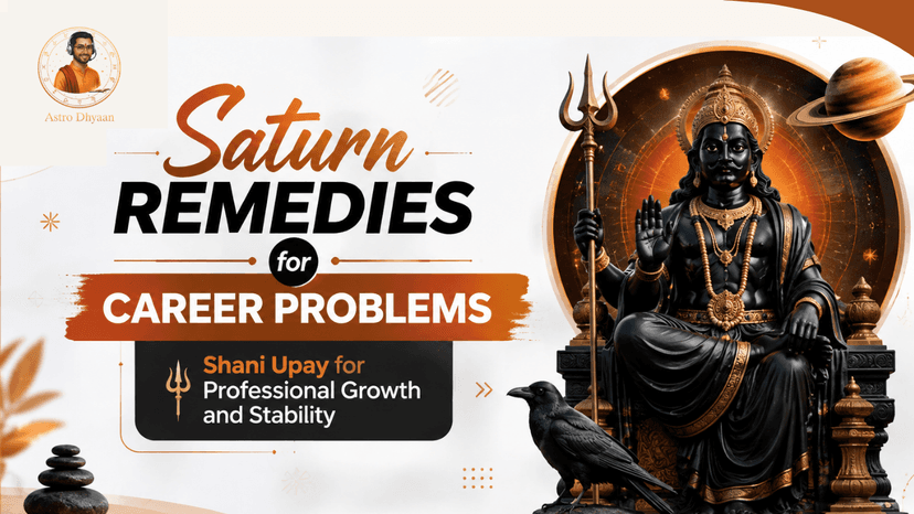Saturn Remedies for Career Problems | Shani Upay for Professional Growth & Stability