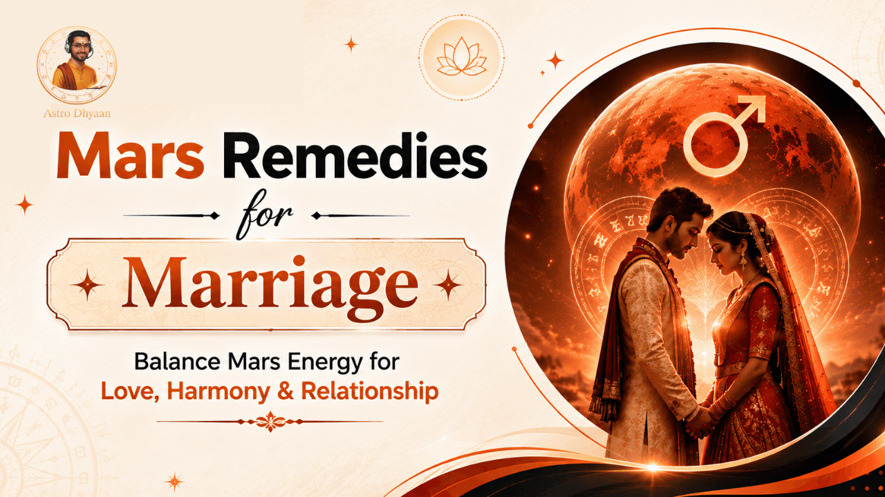 Mars Remedies for Marriage: Balance Mars Energy for Love, Harmony & Relationship