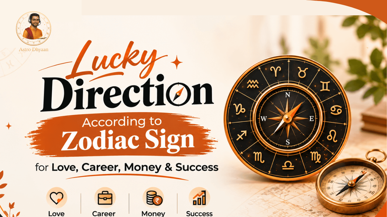 Lucky Direction According to Zodiac Sign for Love, Career, Money & Success