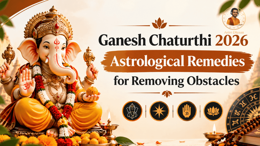 Ganesh Chaturthi 2026: Astrological Remedies for Removing Obstacles