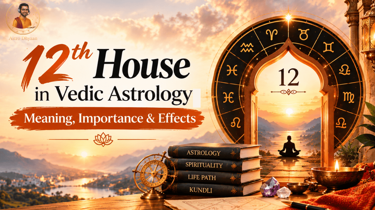 12th House in Vedic Astrology: Meaning, Importance & Effects