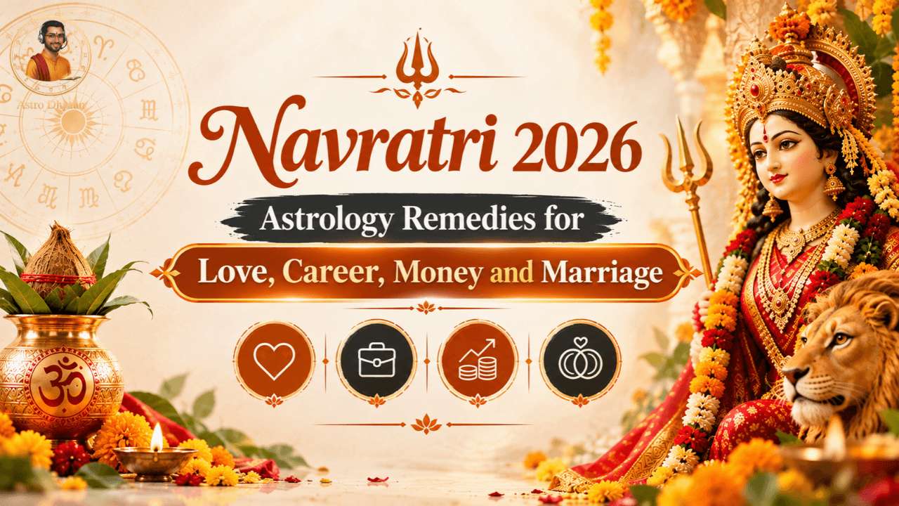Navratri 2026: Astrology Remedies for Love, Career, Money and Marriage