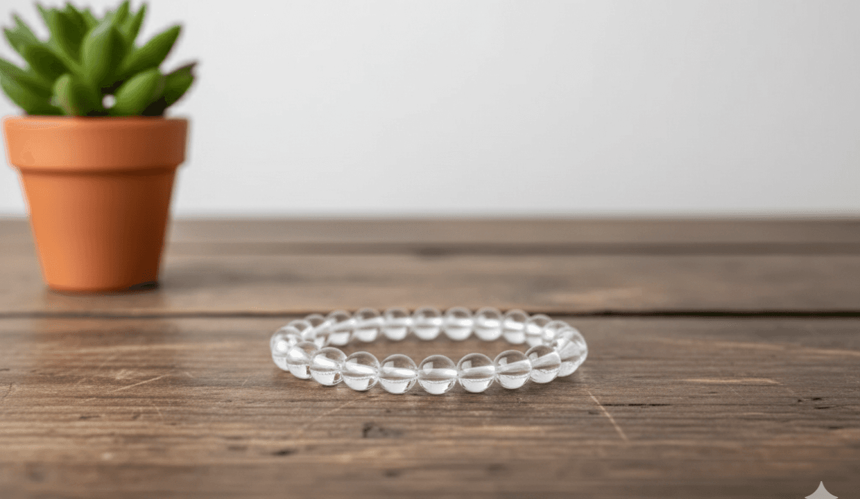 Clear Quartz Bracelet – Energy & Clarity alternate view