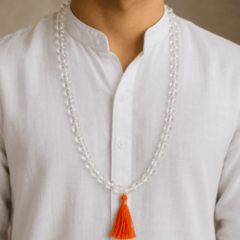 Crystal Mala / Clear Quartz