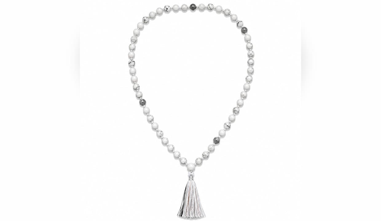 Howlite Mala