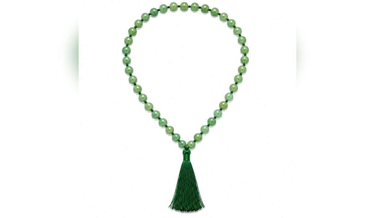 Green Jade Mala