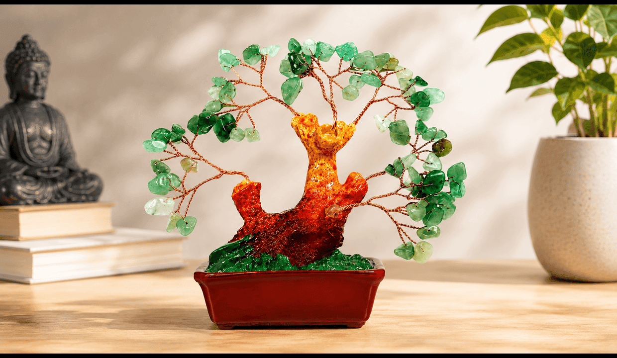 Green Aventurine Crystal Tree