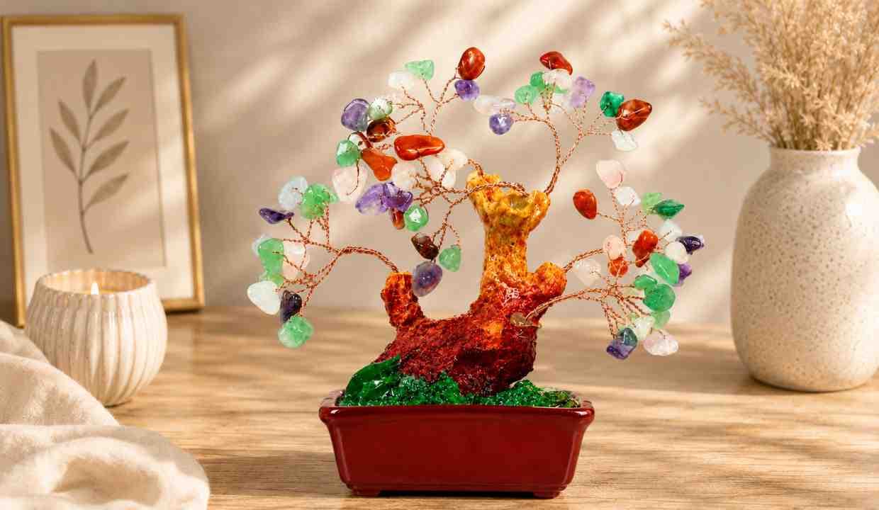 Multi Stone Crystal Tree