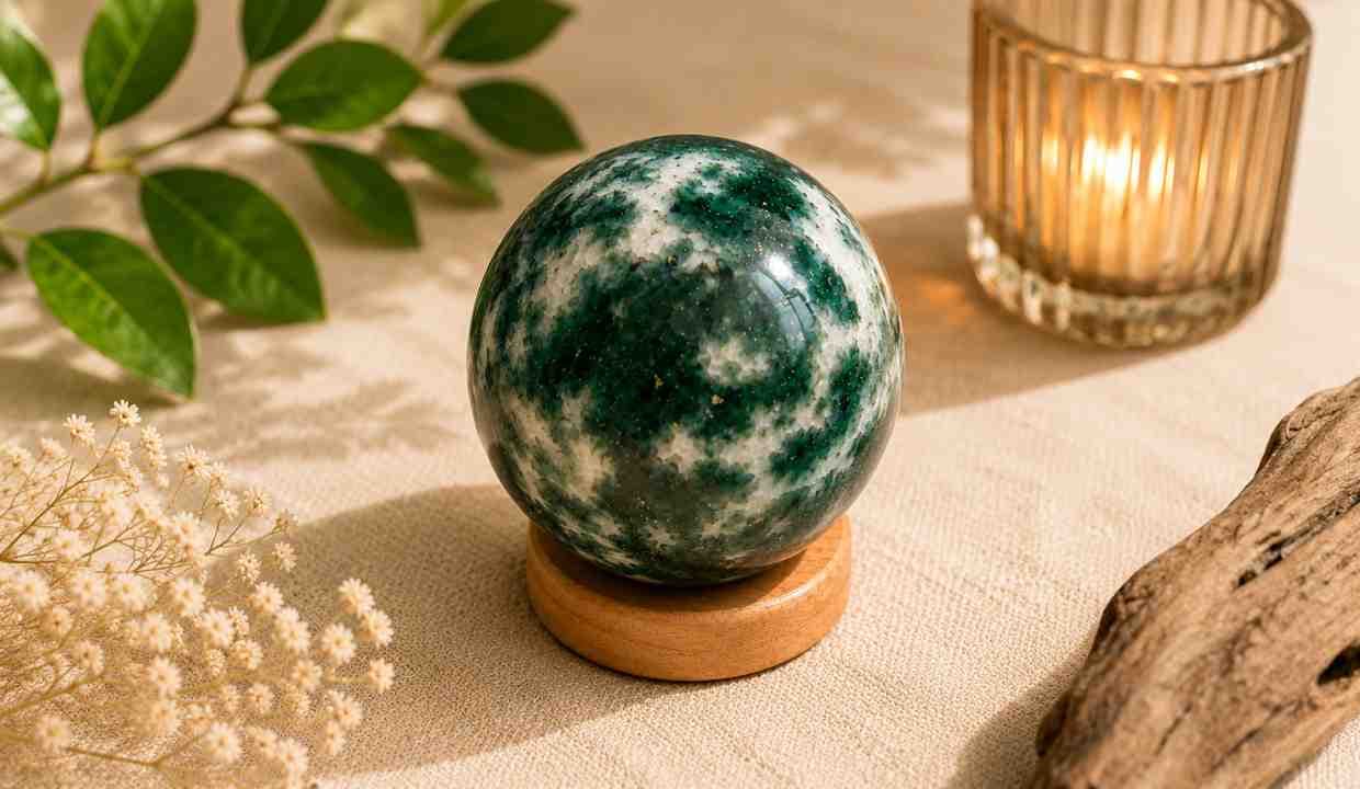 Moss Agate Sphere