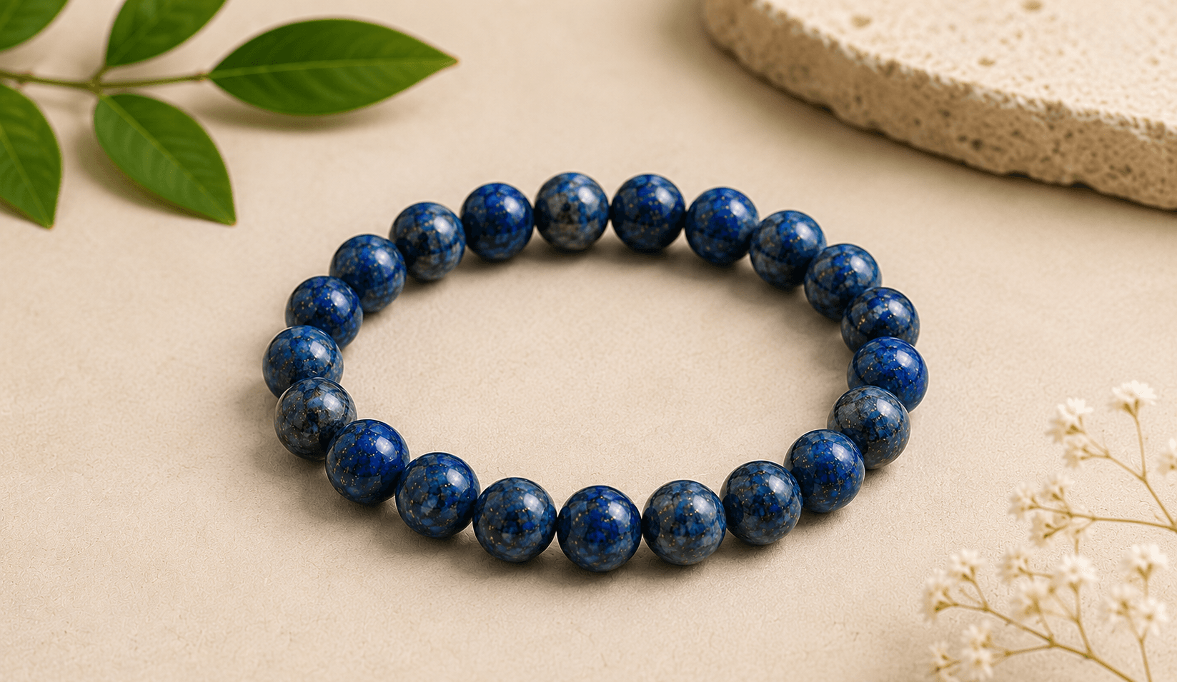 Chrysocolla Bead Bracelet